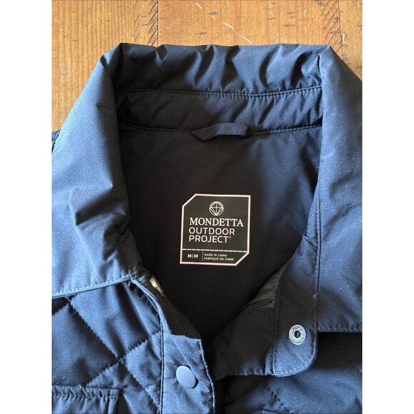 mondetta outdoor project Black Quilted Jacket Size Medium - Picture 4 of 8